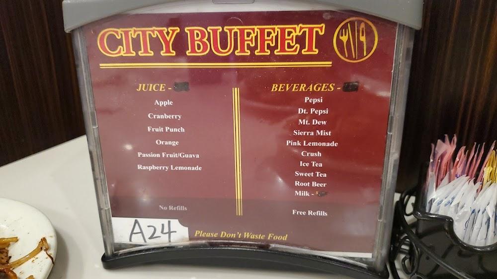 City Buffet Fruit Punch